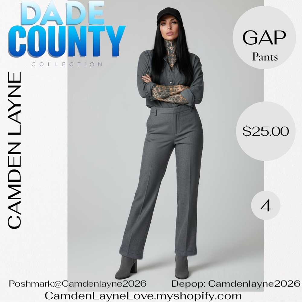 GAP Gray Women's Trousers
